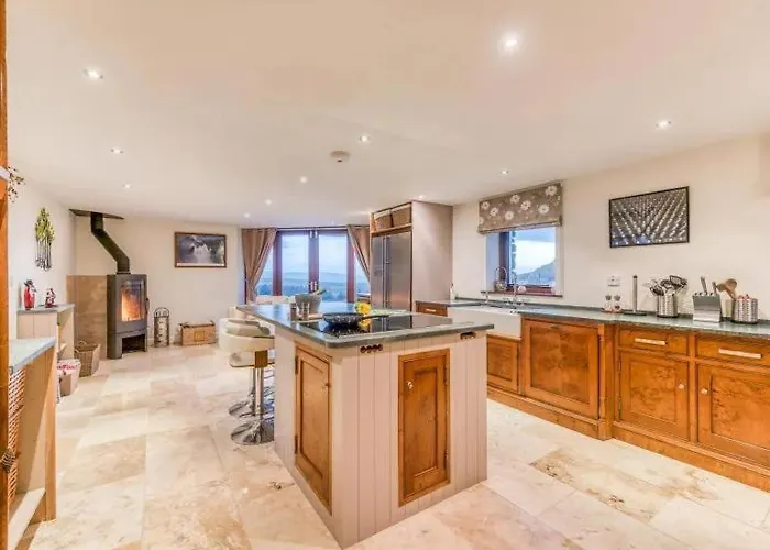 Semesterbostad Carter Ground Barn, Broughton, District *